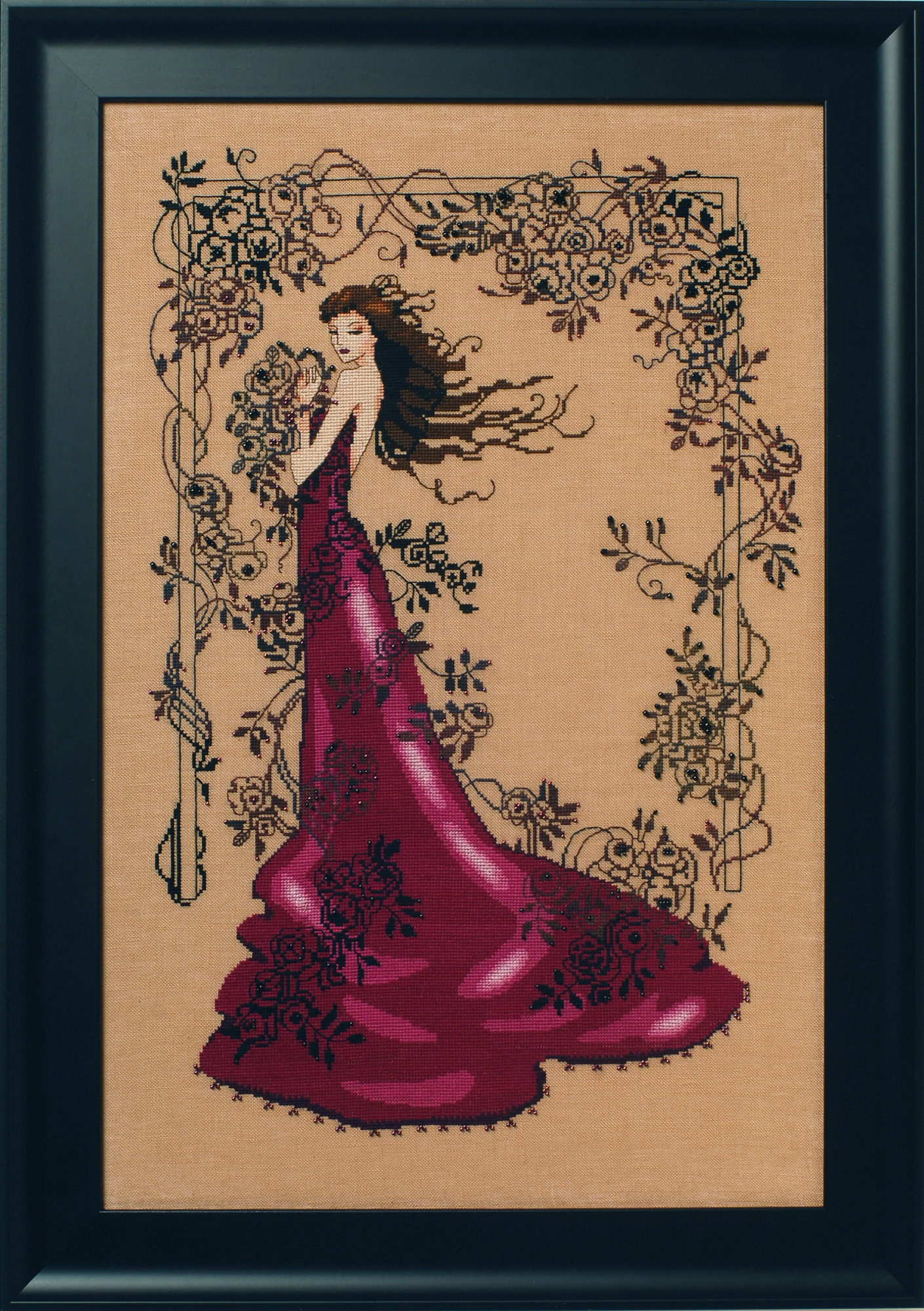 Схема "Lady of Mystery • Мистическая Леди" Mirabilia Designs MD152