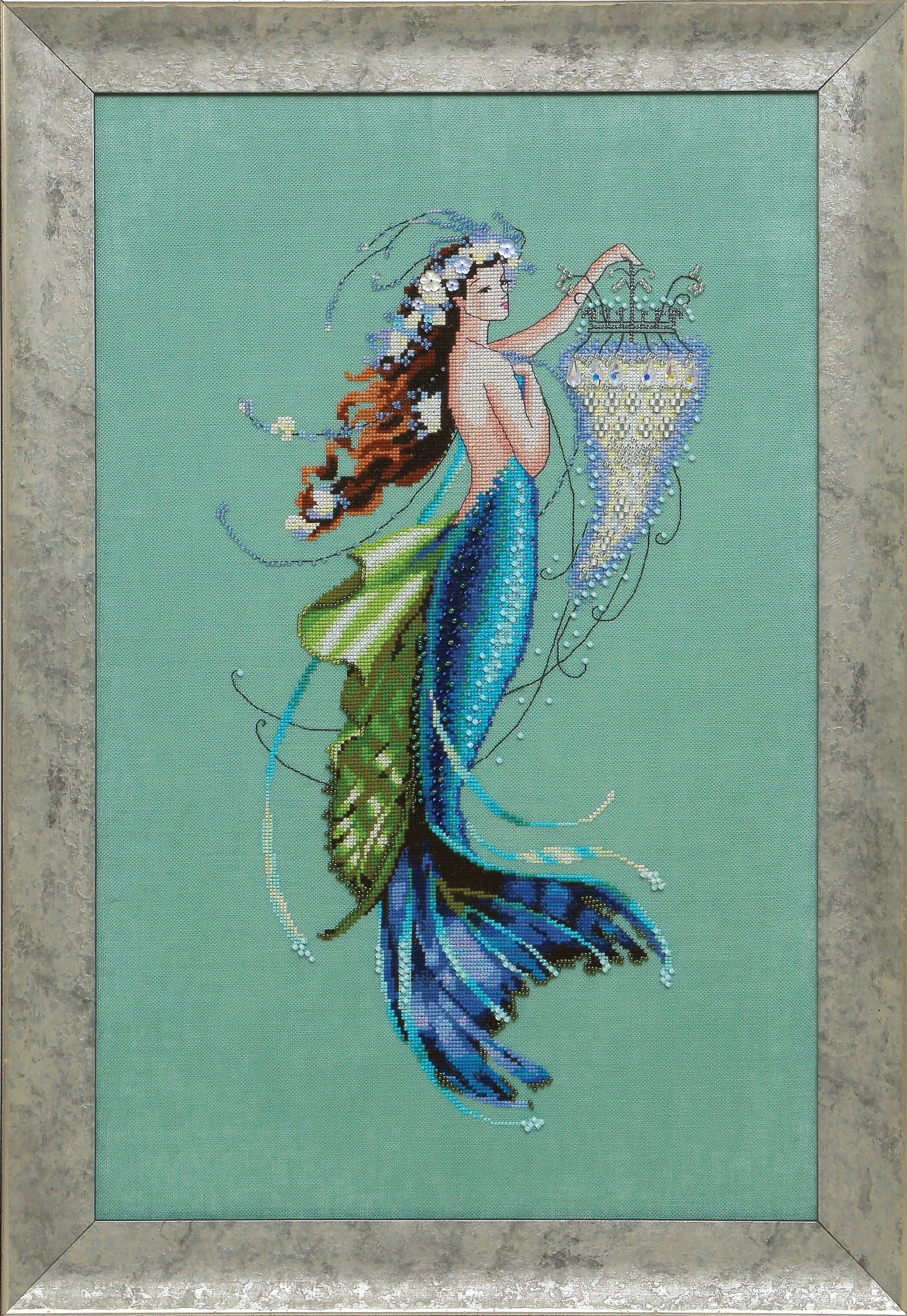 Схема "Siren and the Shipwreck • Сирена" Mirabilia Designs MD125
