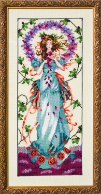 Схема "Blossom Goddess • Богиня процветания" Mirabilia Designs MD146