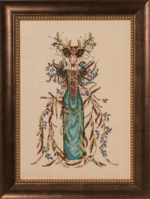 Схема "Cathedral Woods Goddess • Богиня леса" Mirabilia Designs MD164