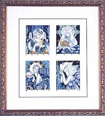 Схема "Deco Spirits • Духи Деко" Mirabilia Designs MD19