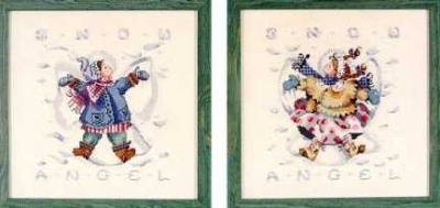 Схема "Giggles In The Snow • Хихиканье в снегу" Mirabilia Designs MD31