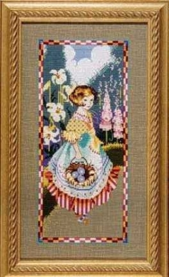 Схема "Gathering Eggs • Сбор яиц" Mirabilia Designs MD49