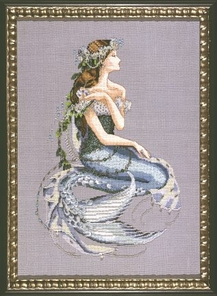 Схема "Enchanted Mermaid • Зачарованная Русалка" Mirabilia Designs MD84