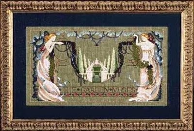 Схема "Garden Muses • Садовые Музы" Mirabilia Designs MD44