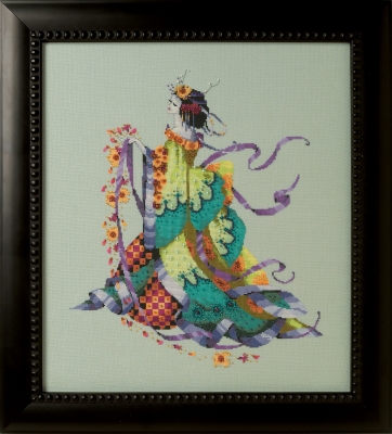 Схема "Miss Dancing Flower • Міс Танцююча квітка" Mirabilia Designs MD170