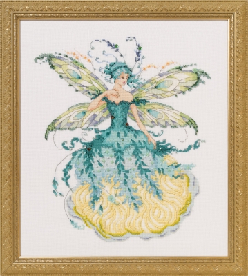 Схема "March Aquamarine Fairy • Мартовская аквамаринова фея" Mirabilia Designs MD159