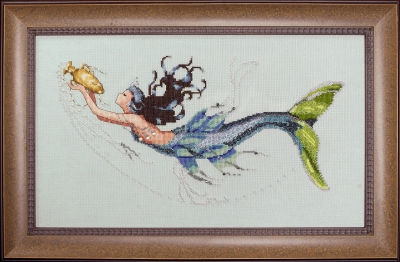 Схема "Mediterranean Mermaid • Средиземноморская русалка" Mirabilia Designs MD102