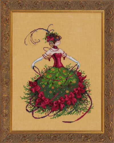 Схема "Miss Christmas Eve • Ева Мисс Рождества" Mirabilia Designs MD148