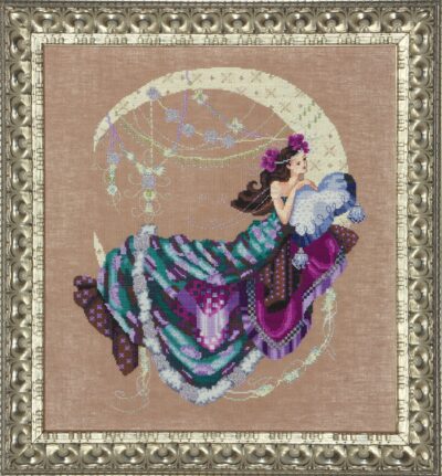 Схема "Moon Flowers • Лунные цветы" Mirabilia Designs MD137
