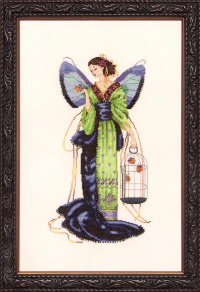Схема "September Sapphire Fairy • Сентябрьская Сапфировая Фея" Mirabilia Designs MD114