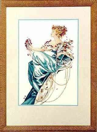 Схема "Summer Queen • Летняя Королева" Mirabilia Designs MD22