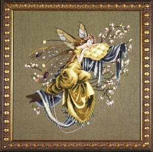 Схема "The Dreaming Fairy • Мечтательная Фея" Mirabilia Designs MD80