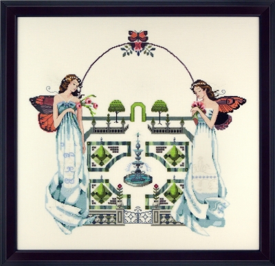 Схема "Spring Topiary Garden • Весенний сад" Mirabilia Designs MD110