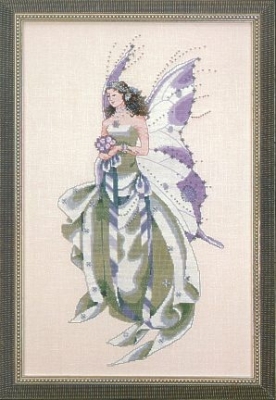 Схема "July's Amethyst Fairy • Липнева аметистова фея" Mirabilia Designs MD59
