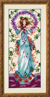 Схема "Blossom Goddess • Богиня процветания" Mirabilia Designs MD146
