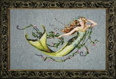 Схема "Emerald Mermaid • Изумрудная Русалка" Mirabilia Designs MD77