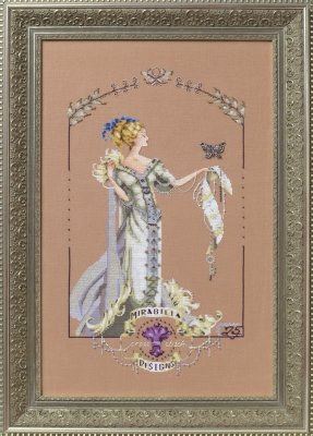 Схема "Lady Mirabilia • Леди Мирабилия" Mirabilia Designs + Трежерс MD158