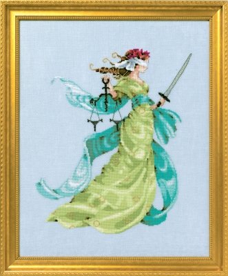 Схема "Lady Justice • Леди Правосудия" Mirabilia Designs MD160