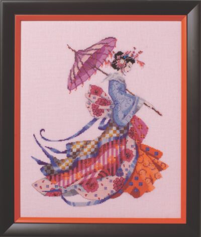 Схема "Miss Cherry Blossom • Вишня в цвету" Mirabilia Designs MD153
