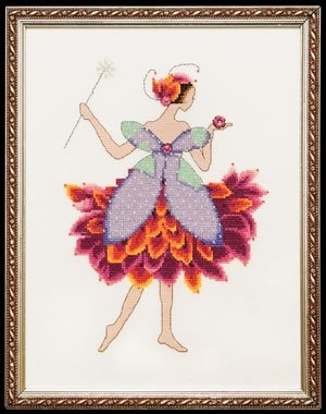 Схема "Peony Spring Garden • Пионовый весенний сад" Nora Corbett NC139