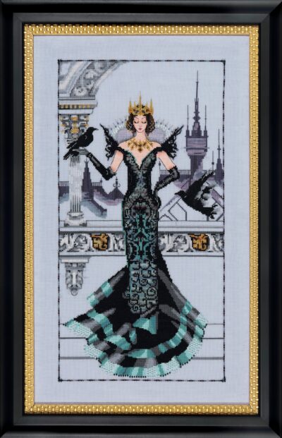 Схема "The Raven Queen • Королева Ворон" Mirabilia Designs MD139