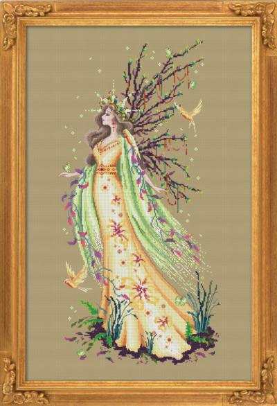 Схема "Gaia the Earth Goddess" BELLA FILIPINA BF017