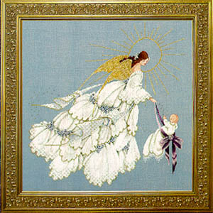 Схема "Angel of Mercy 2 • Ангел Милосердия 2" Lavender & Lace