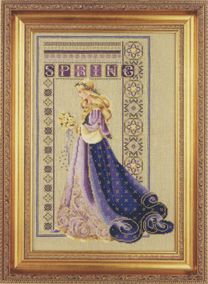 Схема "Celtic Spring • Кельтская весна" Lavender & Lace