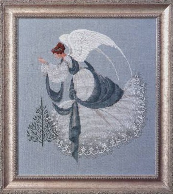 Схема "Ice Angel • Ледяной Ангел" Lavender & Lace