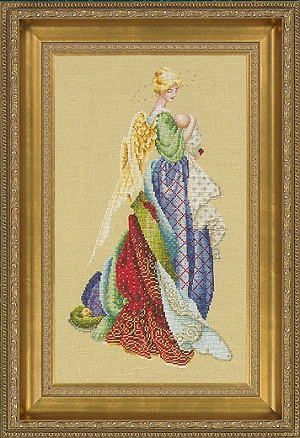 Схема "In the arms of an Angel • В руках у Ангела" Lavender & Lace