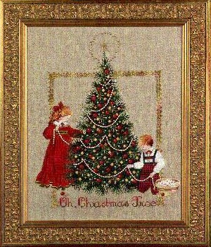 Схема "Oh Christmas Tree! • Рождественское дерево" Lavender & Lace
