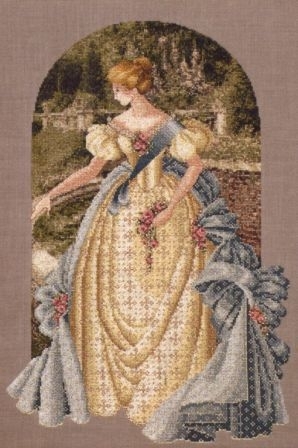 Схема "Queen Anne's Lace • Кружева Королевы Анны" Lavender & Lace
