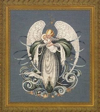 Схема "Angel of the Sea • Ангел Моря" Lavender & Lace
