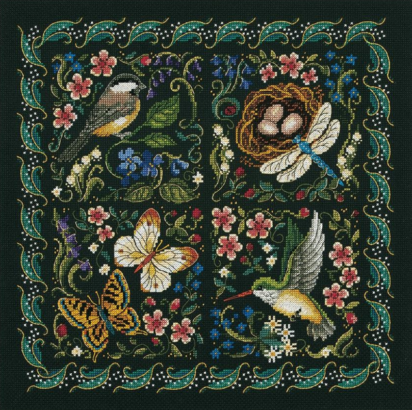 Набір для вишивання хрестом "The Finery Of Nature - Краса природи" DIMENSIONS