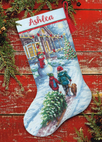 Набор для вышивания крестом "Christmas Tradition • Рождественская традиция" DIMENSIONS