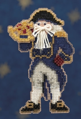Набор для вышивания "Captain Santa • Санта капитан" Mill Hill