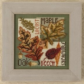 Набор для вышивания "Fall Leaves • Осенние листья" Mill Hill