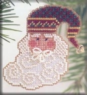 Набор для вышивания "Charming Santa • Очаровательный Санта" Mill Hill
