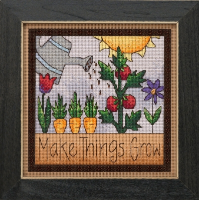 Набор для вышивания "Make Things Grow • Заставить вещи расти" Mill Hill