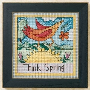 Набор для вышивания "Think Spring • Думай про весну" Mill Hill