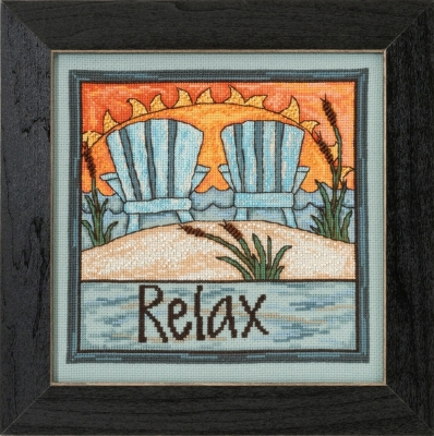 Набор для вышивания "Relax • Расслабься" Mill Hill