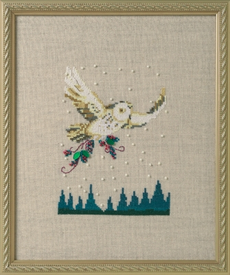 Схема "Winter Owl • Зимняя сова" Nora Corbett