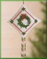 Набор для вышивания "Winterbird Wreath • Венок с зимними птицами" Mill Hill