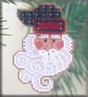 Набор для вышивания "Joyful Santa • Радостный Санта" Mill Hill