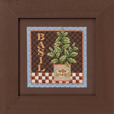 Набор для вышивания "Basil • Базилик" Mill Hill