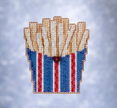 Набор для вышивания "French Fries • Картофель фри" Mill Hill