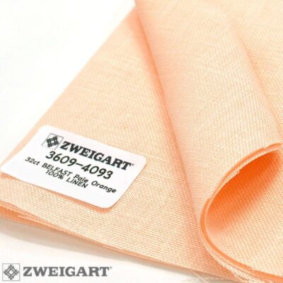 3609/4093 Belfast Linen 32 (ширина 140см) креветочный